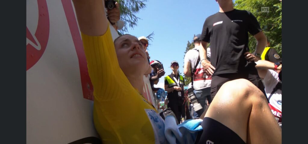 Marlen Reusser à Villars remporte le Tour de Suisse